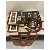 NAUTICAL Dï¿½COR, METAL WALL ART, GOLF DART BOARD &
