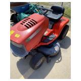 SCOTTS RIDING LAWN MOWER - SAYS RUNS BUT HAS GAS