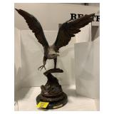 29' TALL BRONZE? EAGLE BY JULES MOIGNIEZ