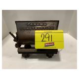 ANTIQUE PANAMA CONSTRUCTION METAL TOY