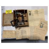 SMITH & EGGE AUTOMATIC HAND SEWING MACHINE IN