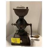 ANTIQUE CAST IRON COFFEE GRINDER