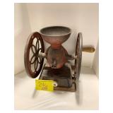 ANTIQUE CAST IRON COFFEE GRINDER