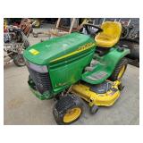 JOHN DEERE LX280 ESTATE RIDING LAWN MOWER WITH