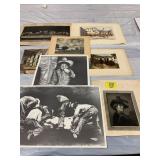 WESTERN PRINTS, LAST SUPPER PRINT, BURIAL PRINT,