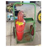 CYLINDER TRUCK W/ RED TANK