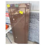 METAL REMINGTON GUN CABINET W/ KEY