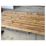 PALLET OF WOODEN POSTS
