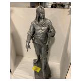27' TALL METAL KNIGHT STATUE