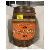 ANTIQUE SMITH-JUNIOR ROOT BEER KEG BARREL - 22'