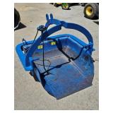 REVERSIBLE 3-POINT ATTACH DIRT SCOOP