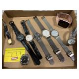 FLAT W/ WRIST WATCHES OF ALL KINDS