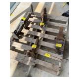 ANTIQUE VISE, 2 HEAVY DUTY BALL & HITCHES, REESE