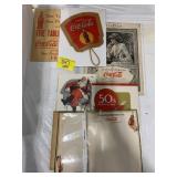GROUP OF ANTIQUE COCA-COLA COLLECTIBLES