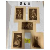 SET OF ANTIQUE PRINTS OF THE WANNAMAKER NATIVE