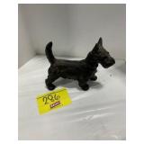 HEAVY CAST IRON BLACK DOG FIGURE