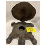 ANTIQUE METAL TURTLE SPITTOON