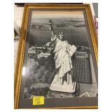 41' TALL STATUE OF LIBERTY PRINT