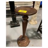 29' TALL WOODEN PEDESTAL STAND