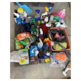 PALLET OF CLEANING SUPPLIES & CHEMICALS