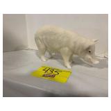 STONE? RESIN? 7' PIG FIGURE