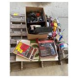 AIR COMPRESSOR, BOX OF POWER CORDS, CRAFTSMAN