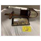 STEREO-VIEWER W/ BIER OF UNKNOWN SOLDIER CARD