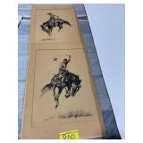 2 REMINGTON PRINTS