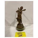 8' TALL LA SOURCE AUGUSTE MOREAU FAIRY STATUE