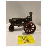 ANTIQUE ARCADE MCCORMICK DEERING TRACTOR W/