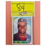 1990 SCORE, 663, FRANK THOMAS, CHICAGO WHITE SOX,