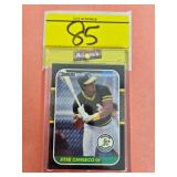 1987 DONRUSS, 97, JOSE CANSECO, OAKLAND A'S,