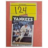 EARLY CARD 1986 TOPPS DON MATTINGLY