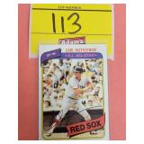 1980 TOPPS HOF CARL YASTRZEMSKI CARD