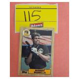 ROOKIE CARD 1987 TOPPS BOBBY BONILLA