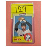1963 TOPPS, 163, DON LARSEN, SAN FRANCISCO