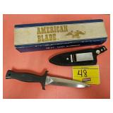 AMERICAN BLADE AB-27 CAST ALUMINUM KNIFE WITH 5'