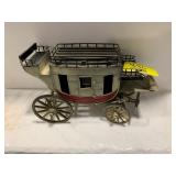 ANTIQUE METAL CARRIAGE TOY