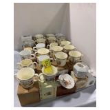 HUGE GROUP OF BUNNYKINS MUGS, BANK & ETC