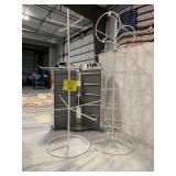 1928 JEWLERY COMPANY DISPLAY RACK, 2 METAL