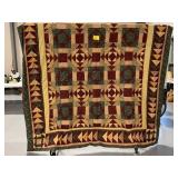 HAND STITCHED PATCHWORK QUILT
