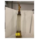 29' TALL ANTIQUE STATUE OF LIBERTY FIGURE W/