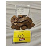(50) WHEAT PENNIES