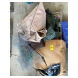 TARPS, WIRE OF ALL KINDS, HOSING, ETC
