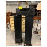 PAIR OF PIONEER SPEAKERS, ONKYO TX-NR575