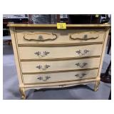 37' LONG WHITE CHEST OF DRAWERS