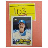 ROOKIE CARD 1989 TOPPS TRADED HOF RANDY JOHNSON