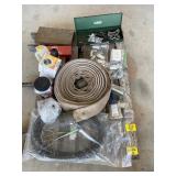 FIRE HOSE, SK TOOLS, STEARING WHEEL PULLER IN