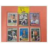 (6) JOSE CANSECO BASEBALL CARDS...1989 FLEER,