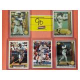 (5) KEN GRIFFEY, JR BASEBALL CARDS...1993 TOPPS,